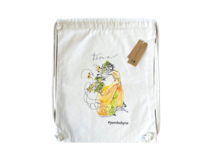 látkový batůžek vesna BIO