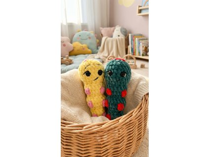 Housenka dekorace Dědek kořenář