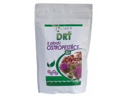 drt z plodu ostropestrce Bylinka dedek korenar