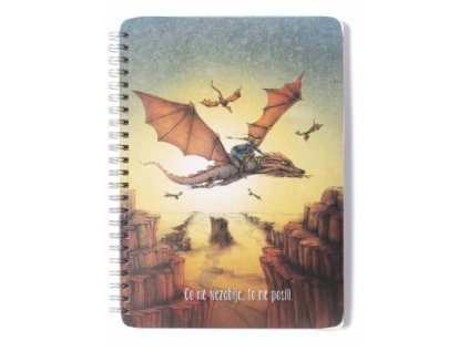 krouzkovy blok A5 letici drak ernestova dedek korenar