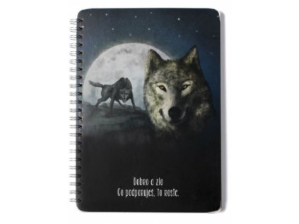 krouzkovy blok A5 vlci ernestova dedek korenar