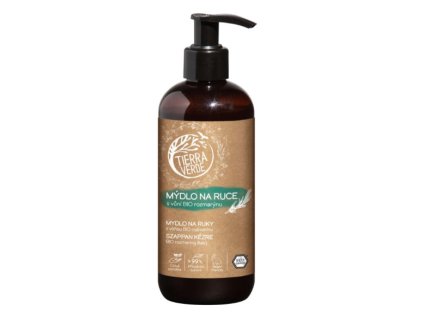 tekute mydlo na ruce bio rozmaryn tierra verde dedek korenar