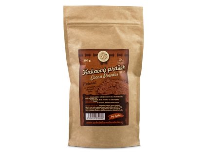 Kakaovy prasek 200 g cokoladovna Troubelice dedek korenar