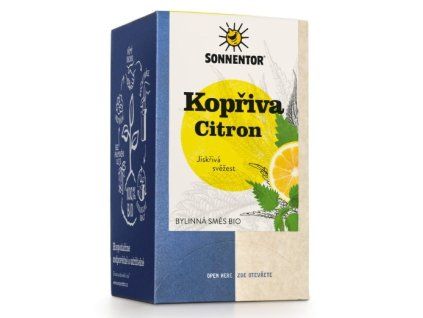 caj kopriva citron sonnentor dedek korenar