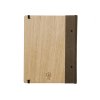 Dřevěný zápisník dub záda