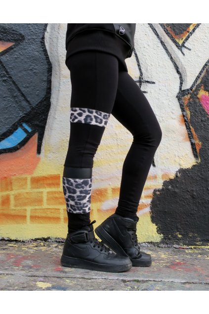 Cotton leggings leopard
