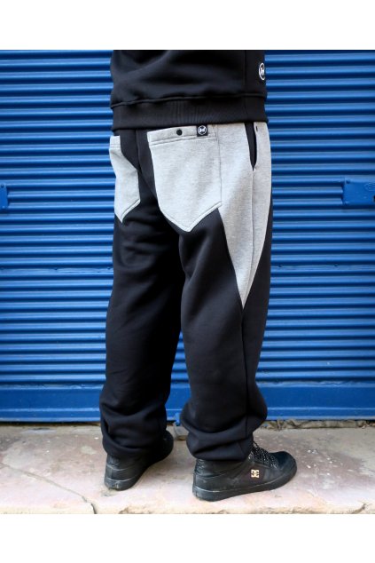 Sweatpants classsic black/light grey