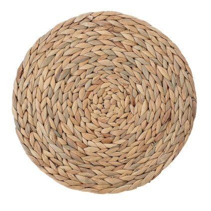 Prostírání z vodního hyacintu Ydun 35 cm