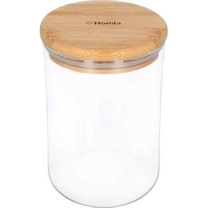 Dóza s bambusovým víkem Erle 0,6 l