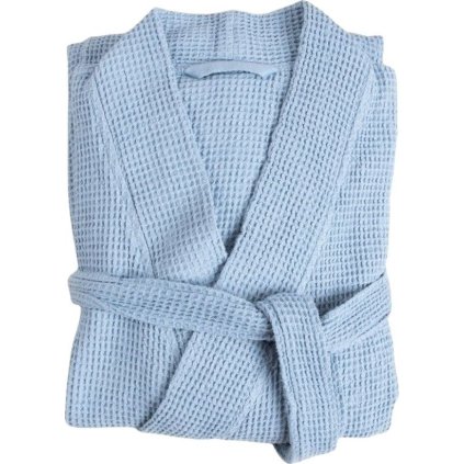 Župan VAFFEL modrý L/XL