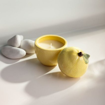 Vonná svíčka FRUIT FEST Ice Tea Lemon 8x11 cm/120g