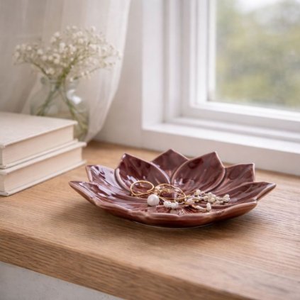 miska ve tvaru kvetiny