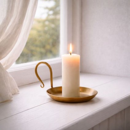 kahanový svícen (2)