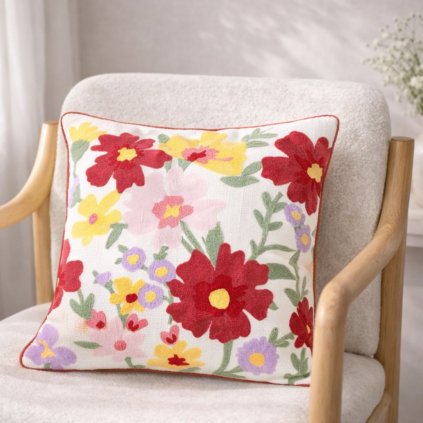 polstar vysivany s květinami (3)