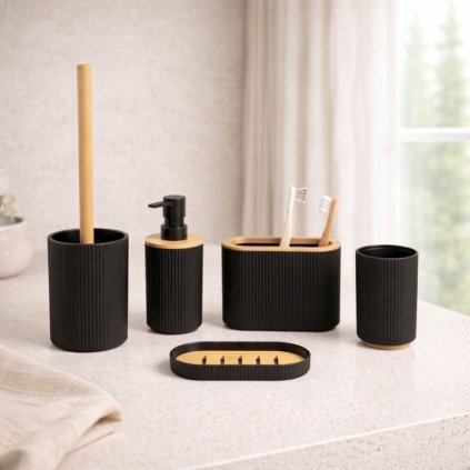 koupelnova sada v sčerne barve (1)