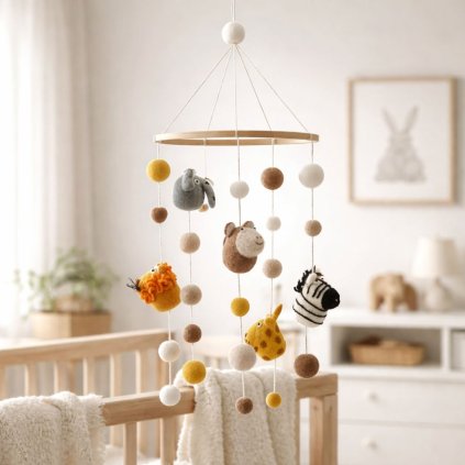 plstene zavesne safari