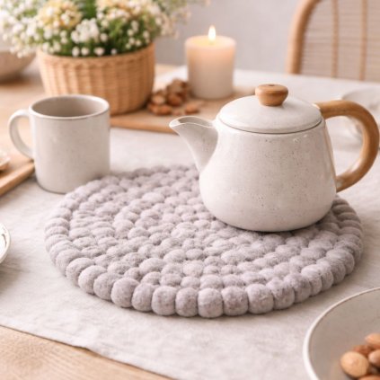 Velká plstěná podložka seda mood