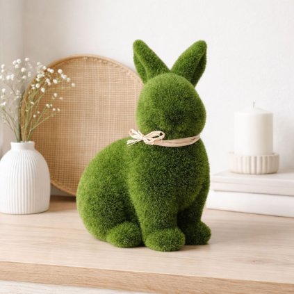 Mechový zajíc polly mood