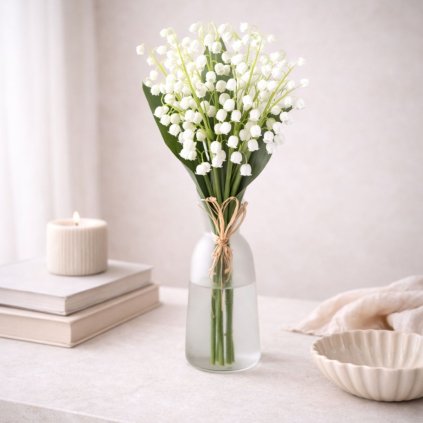 umela kvetina konvalinky