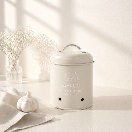 kovova doza na cesnek