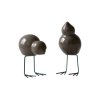 Dekorace Swedish Birds Shiny Dust set 2