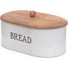 Chlebník Conti s dřevěným víkem