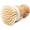 Bambusový čisticí kartáč bílý 10 cm