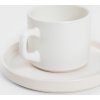 Šálek Famelio s podšálkem bílý 0,2 l