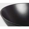 Miska Famelio šikmá černá 23 cm