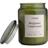 Vonná svíčka Bergamot a cedrové dřevo 540 g