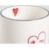 Hrnek LOVELY LIFE se srdíčkem 0,3 l
