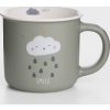 Hrnek ANNBEE s obláčkem zelený 0,35 l