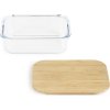 Skladovací nádoba s Bamboo víkem 17x12 cm