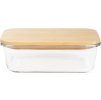 Skladovací nádoba s Bamboo víkem 17x12 cm