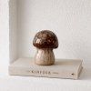 porcelanova houba dekorace