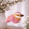 plsteny zavesny ptacek ruzovy 1