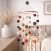 Závěsný plstěný kolotoč Bubble mood