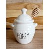 Keramická dóza na med