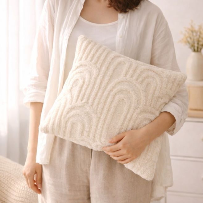 Malé radosti, které zůstanou. Chumlací polštáře a deky, které zahřejí hned při prvním doteku🍀 Smetanová a béžová – jemné...