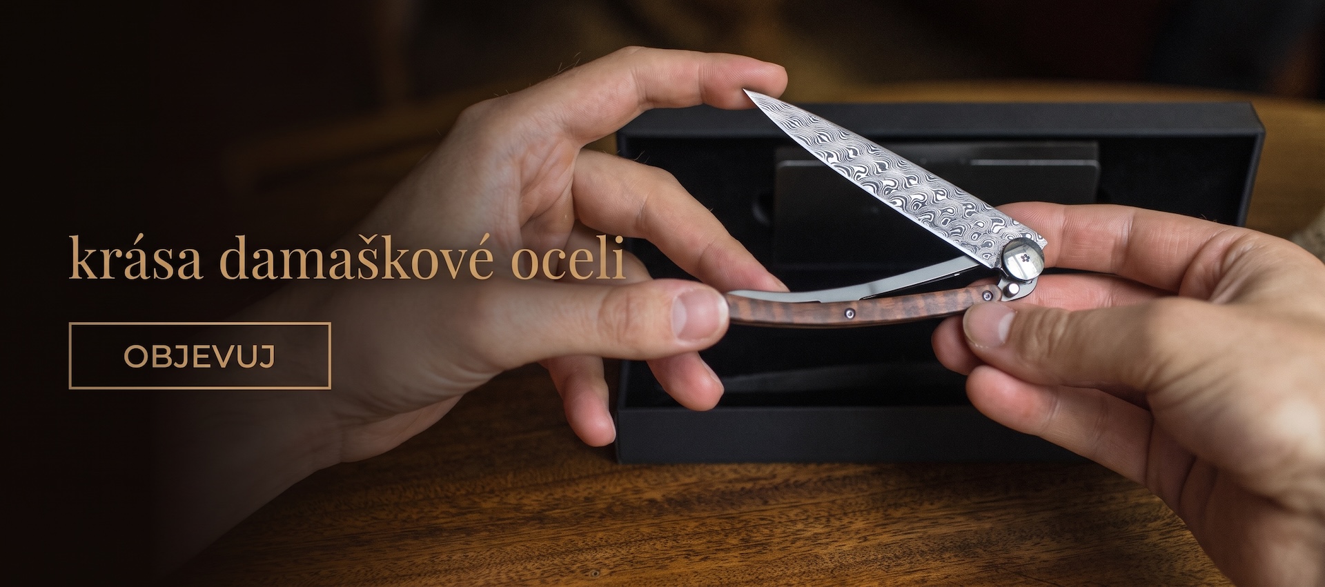 Objevte krásu damaškové oceli