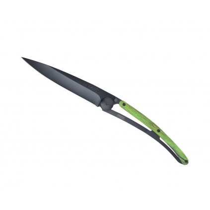 Kapesní nůž Deejo Tattoo black 37g Versailles green beech