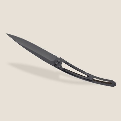 Kapesní nůž Deejo Tattoo black 37g Lion carbon