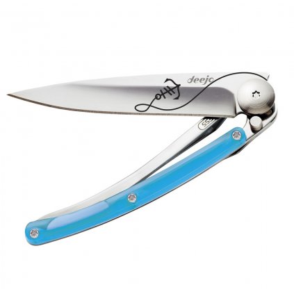 Kapesní nůž Deejo Tattoo colors 27g Anchor blue