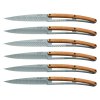 1322 sada steakovych nozu deejo 2fb013 titan geometry olive wood