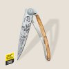 Speciální edice kapesní nůž Deejo Tattoo 37g olive wood Tour de France Bunch