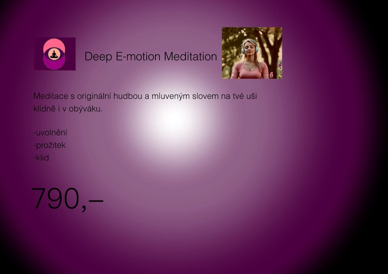 Deep E-motion  Meditation do uší pro duši