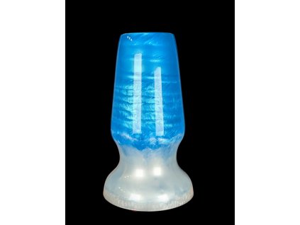 Tunnel hollow Plug Long Blue white