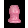 Bloop Oval Passive Stretching Plug Front pink