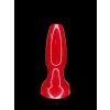 hollow plug tunnel medium red front