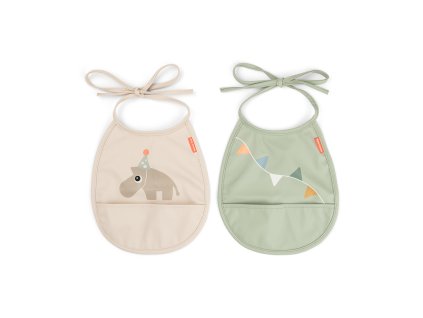 Set 2ks bryndáčků Celebration - pískové